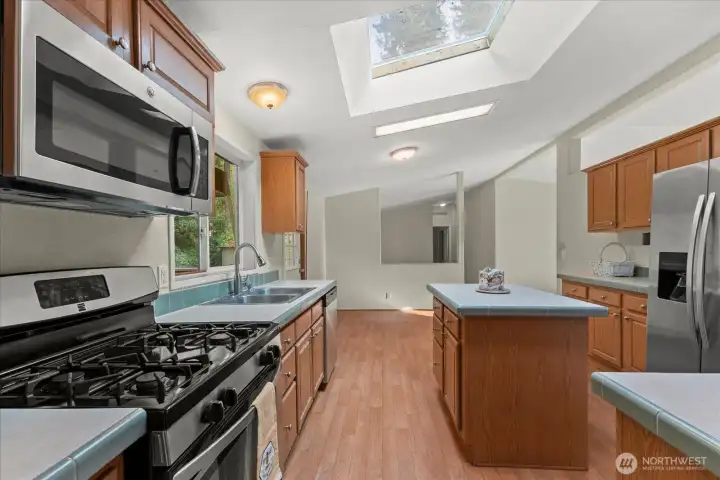 Large enough for two or more chefs!