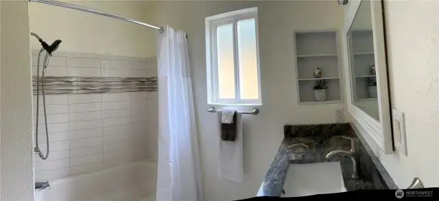Main floor full bath