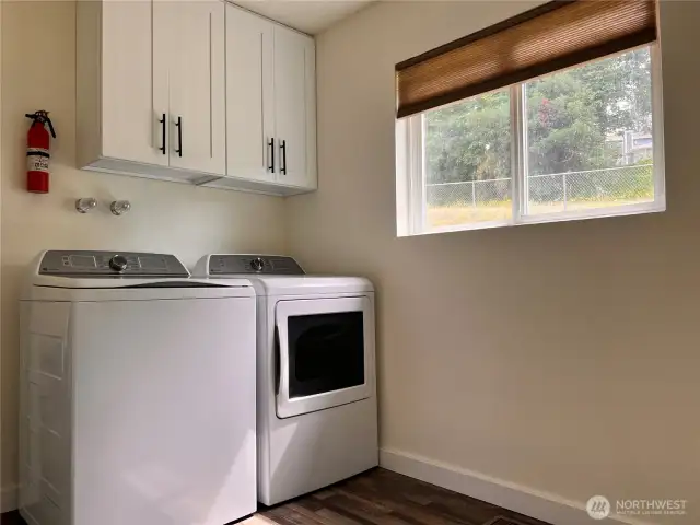 Huge laundry room