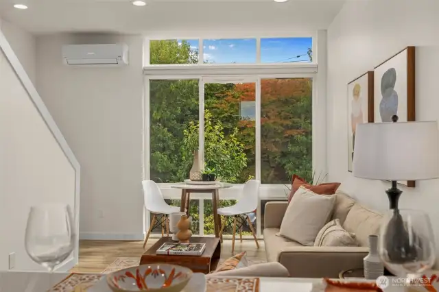 An ideal gathering spot for relaxing evenings or hosting friends