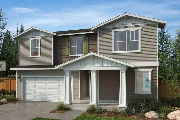 virtual rendering elevation B