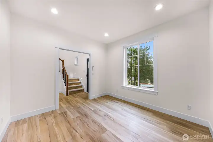 Office looking at Entry