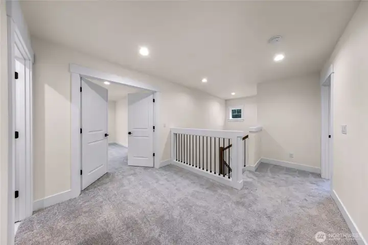 Top of Staircase looking at Primary Bedroom