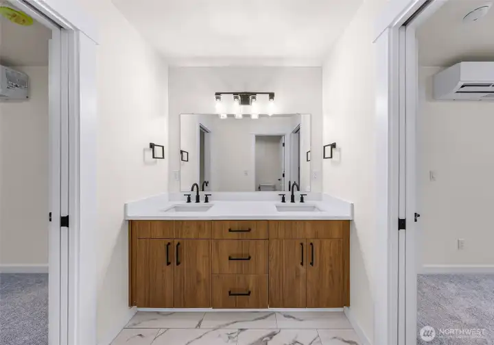 Jack and Jill Bathroom Jack and Jill Bathroom
