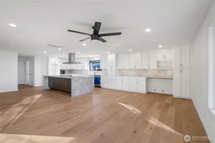 The dining room is where the life of friends and loved ones unfolds, where morning coffee warms hands and hearts, laughter fills the room and stories are shared!