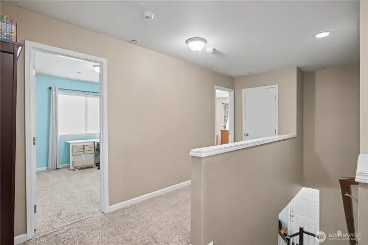 All bedrooms upstairs
