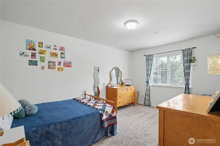 Bedroom #1 with walk-in closet