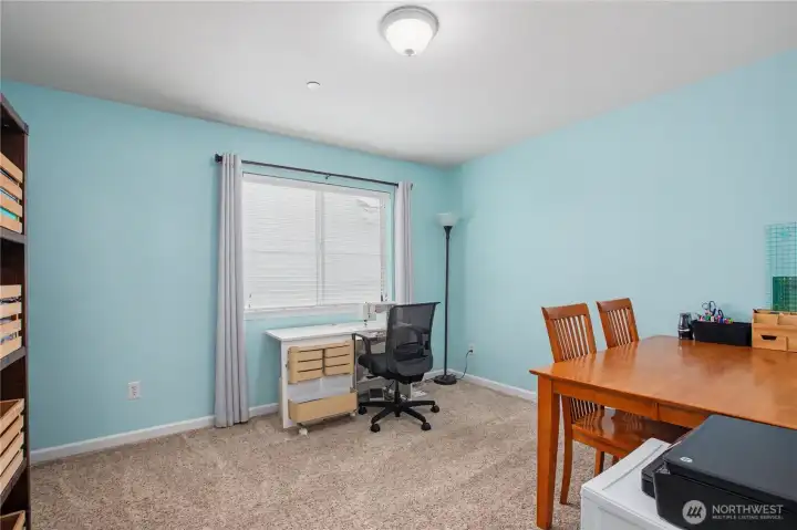 Bedroom #2 with walk-in closet