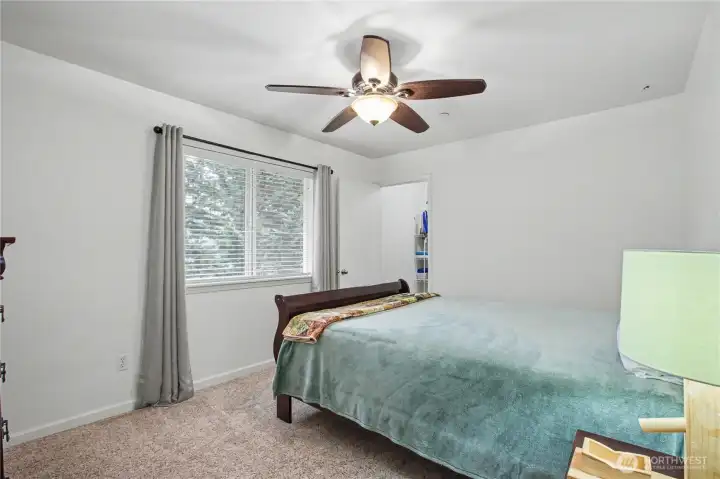 Bedroom #3 with walk-in closet