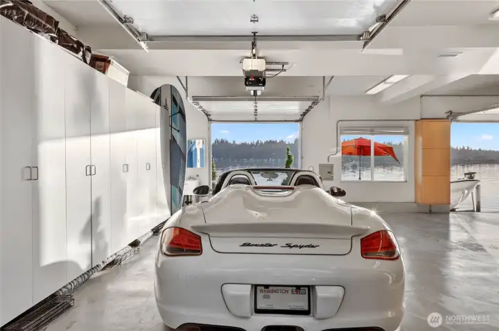 Even your car has a view!