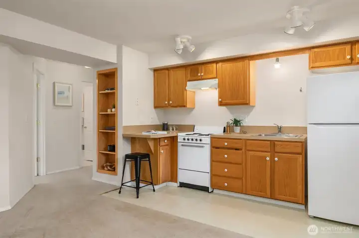 Lower level floorplan flows perfectly!