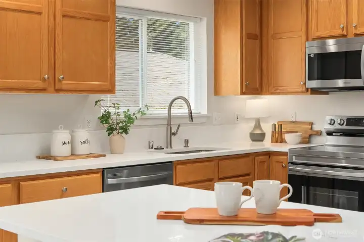 How about your morning coffee at the Breakfast Bar reading all your social media!