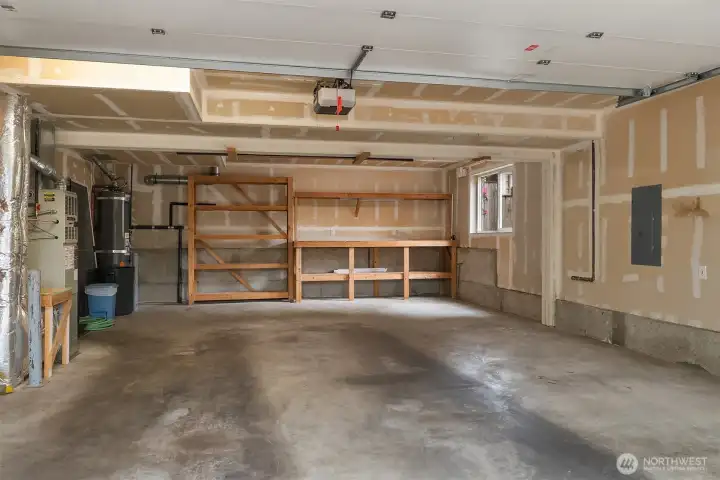 Tons of room with natural light.