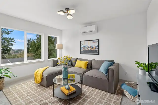 5th bedroom - located on 3rd floor along with primary suite.