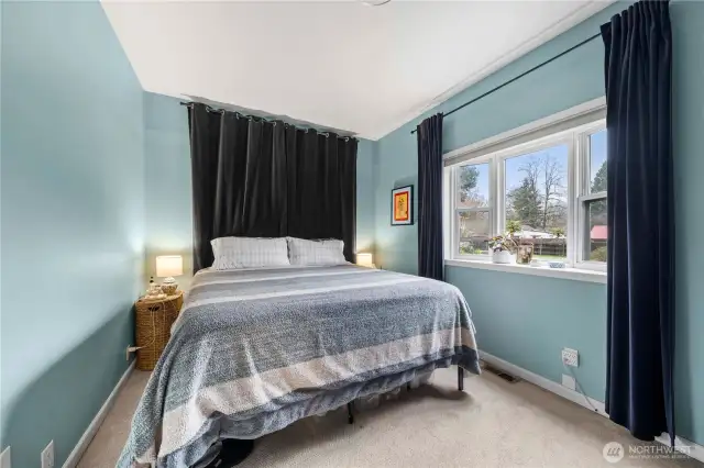 This is the primary bedroom on the main floor.