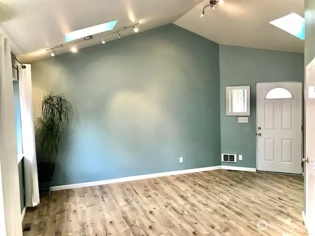 The main floor family room.