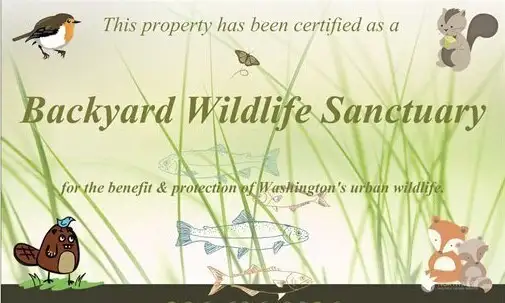 Living on the river.  This property is a registered Backyard Wildlife Sanctuary.