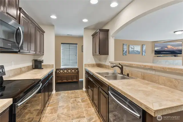 Tile countertops