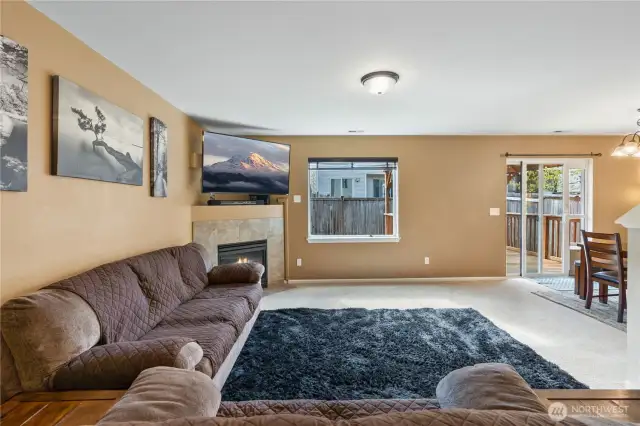 Large family room!