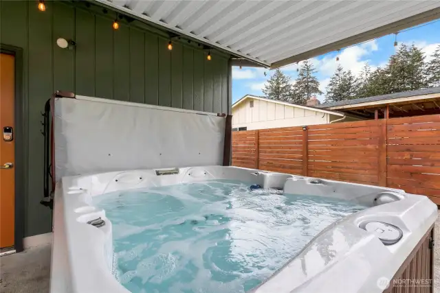 your new hot tub!