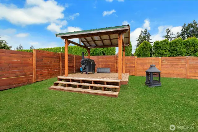 gazebo for Bbq's!