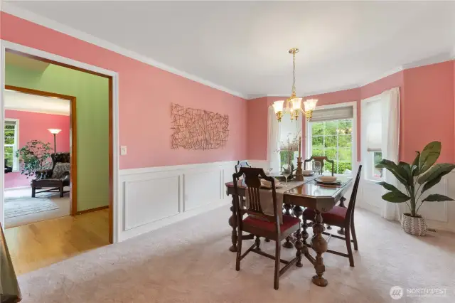 Formal dining room