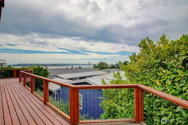 Enjoy the view from this wrap around deck