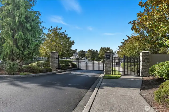 Entrance to Development