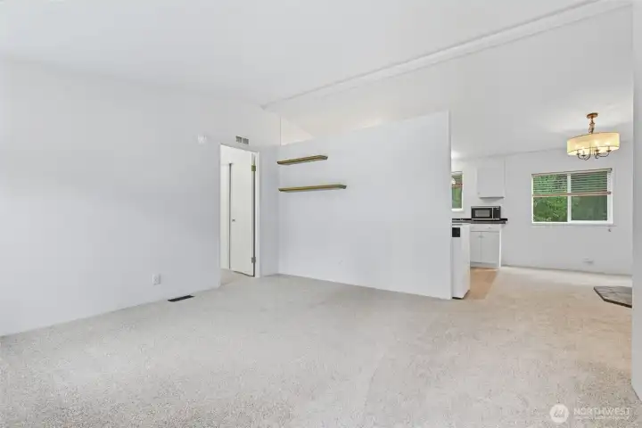 New flooring throughout
