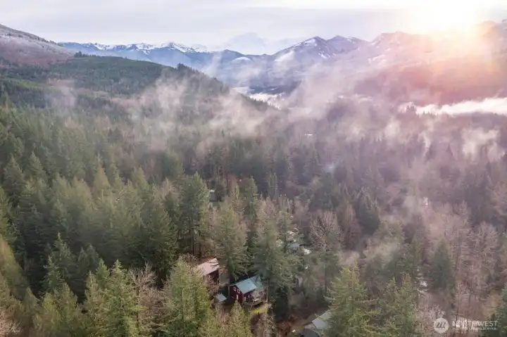 Location shot for reference to Mt Baker!