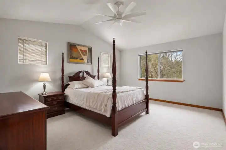 Primary suite upstairs