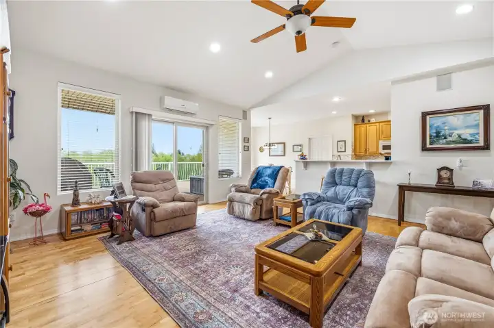 Seating in living room