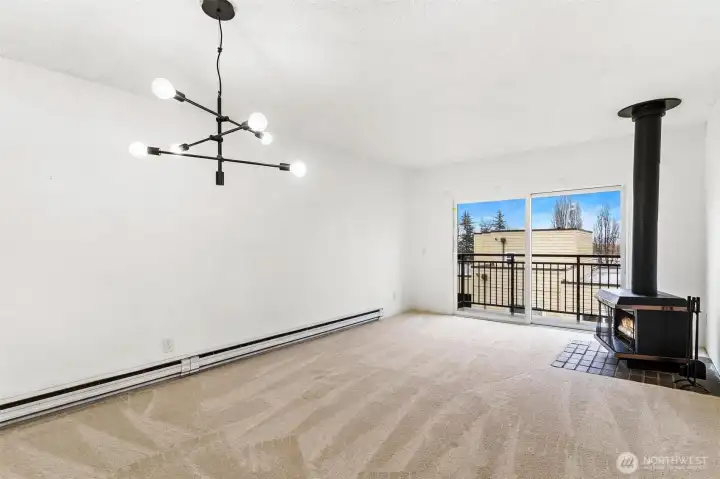 View from hallway