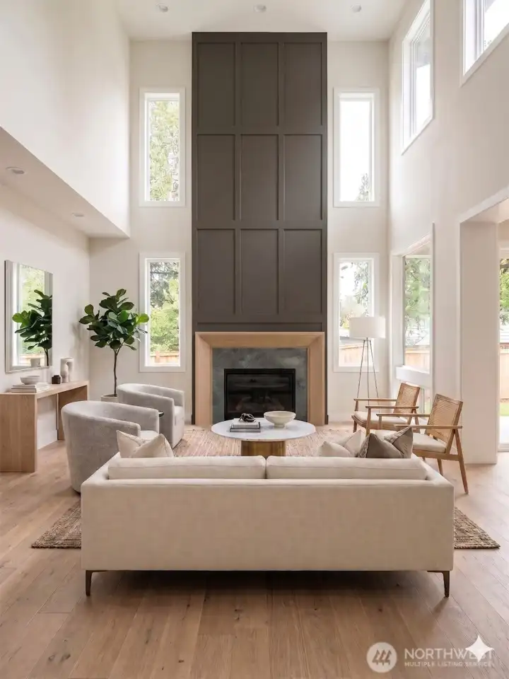 Living Room - Renderings are virtual representations only and may not accurately depict the final product. All specifications, dimensions, finishes, and features are subject to change without notice.