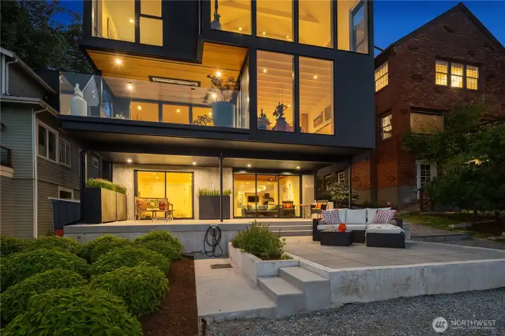Lots of outdoor space to relax and enjoy the views. And an EV charger! Lots of outdoor space to relax and enjoy the views. And an EV charger!