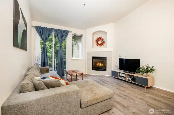 Living Room and Deck