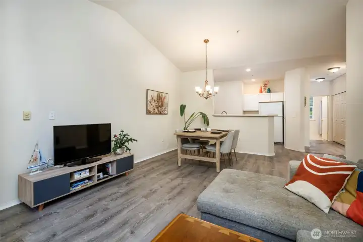 Living Room and Dining Room