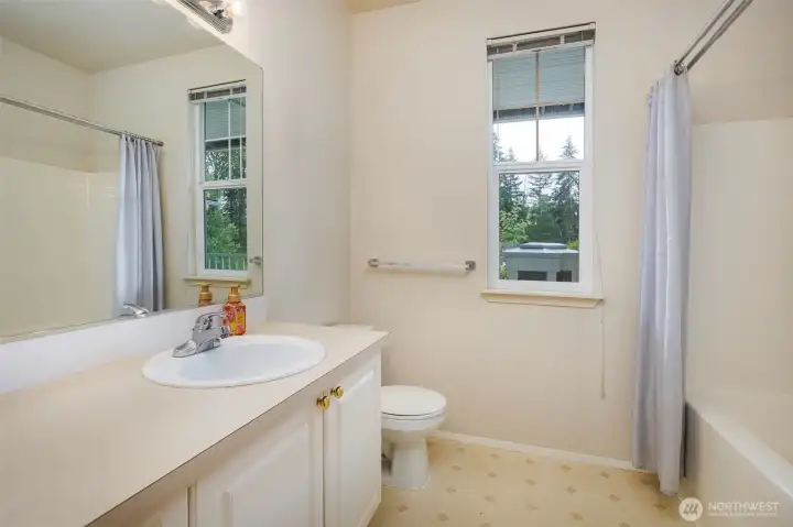 Hall full bath
