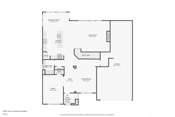 Main Level Floorplan! Main Level Floorplan!