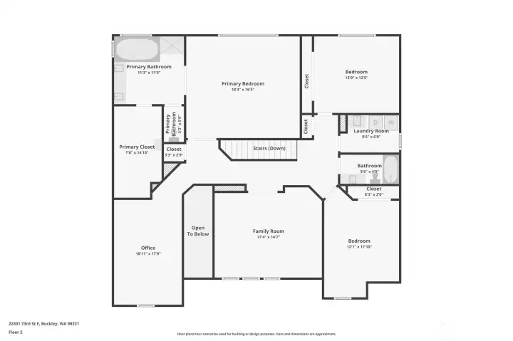 Upper Level Floorplan! Upper Level Floorplan!