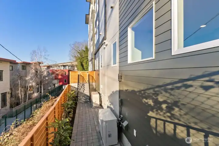Each unit has separate private court yard.