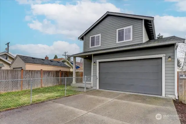 Back of House Garage