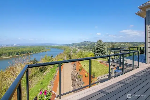 Beautiful Views from Deck off Primary Bedroom