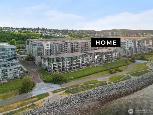 The Copperline West building is so beloved by the owner that condos rarely come available for sale. This condo is a corner home with special "bump-out" windows adding light and view to the home.