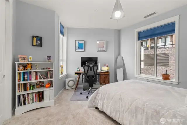 Lovely natural light in the 2nd bedroom
