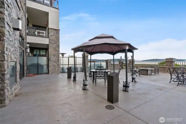 Remarked as the best community room in Point Ruston for its indoor outdoor uses and accessibility to the waterfront.