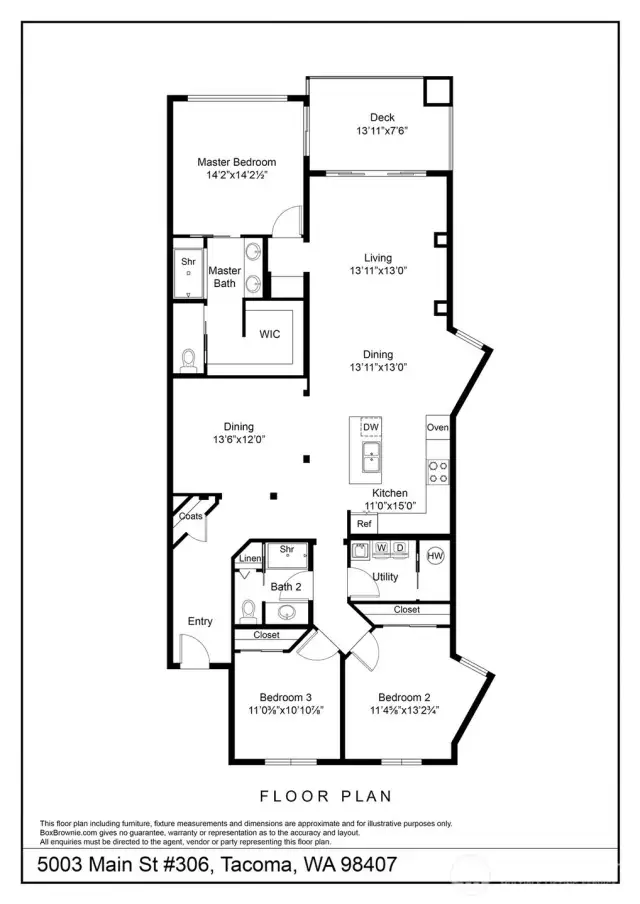 Floor Plan - measurements are approximate