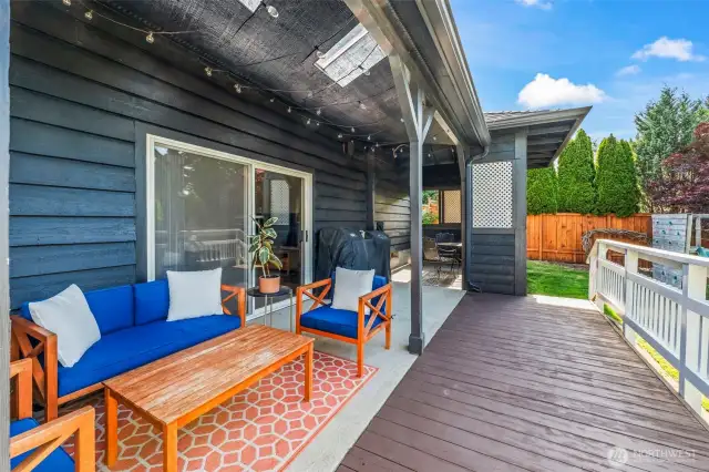 Covered Deck Area