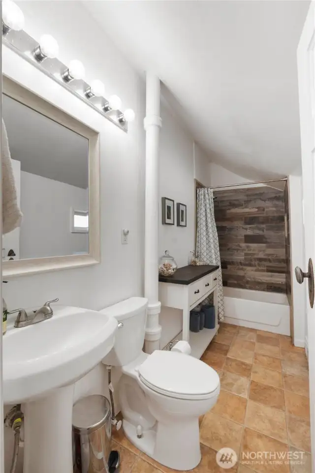 Full bath on main floor