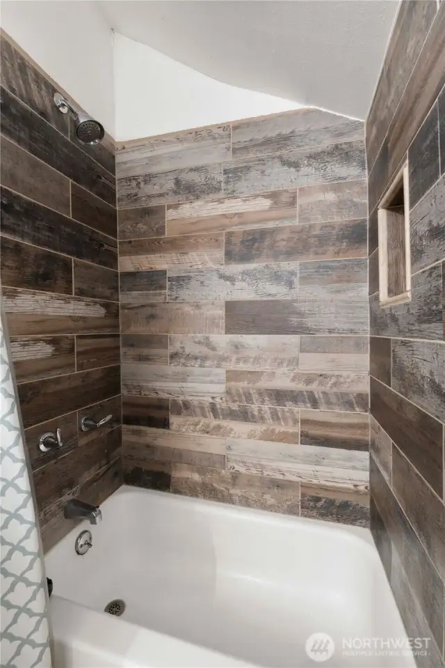 Full bath on main floor